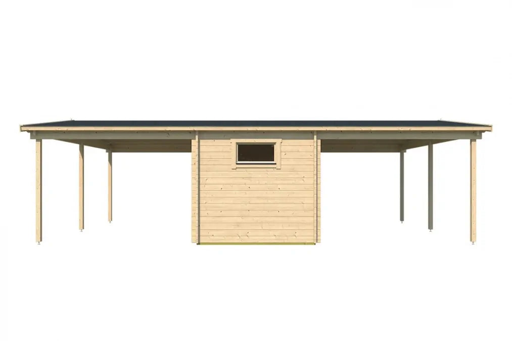 Carport - Hans med bod