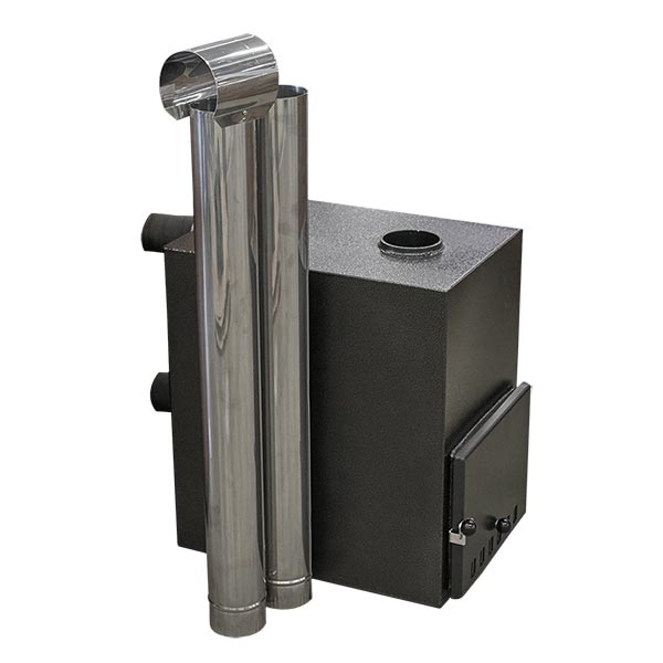 Fjordstamp Aluminium Vedovn 35kW