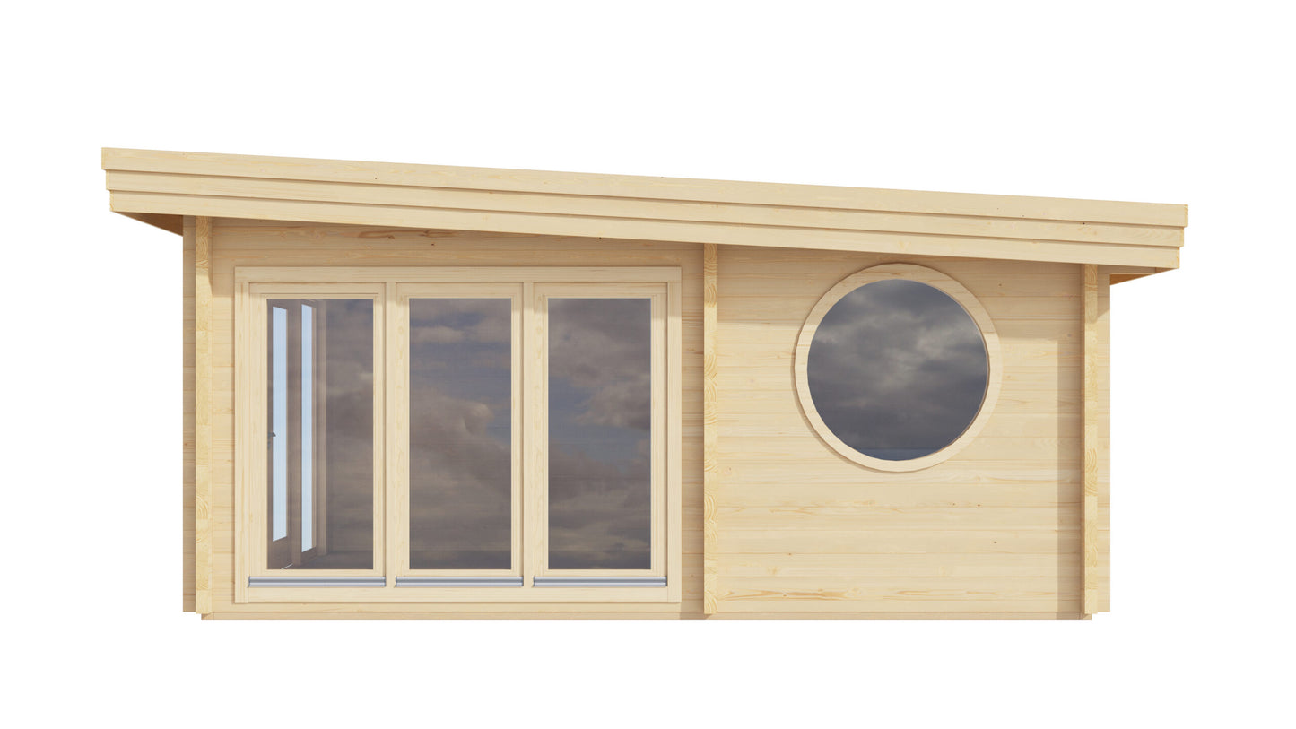 Anneks Nora 16m² - med Badstue