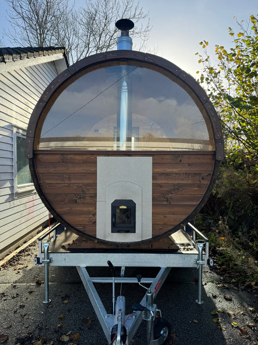 Badstue på henger – 8 personer