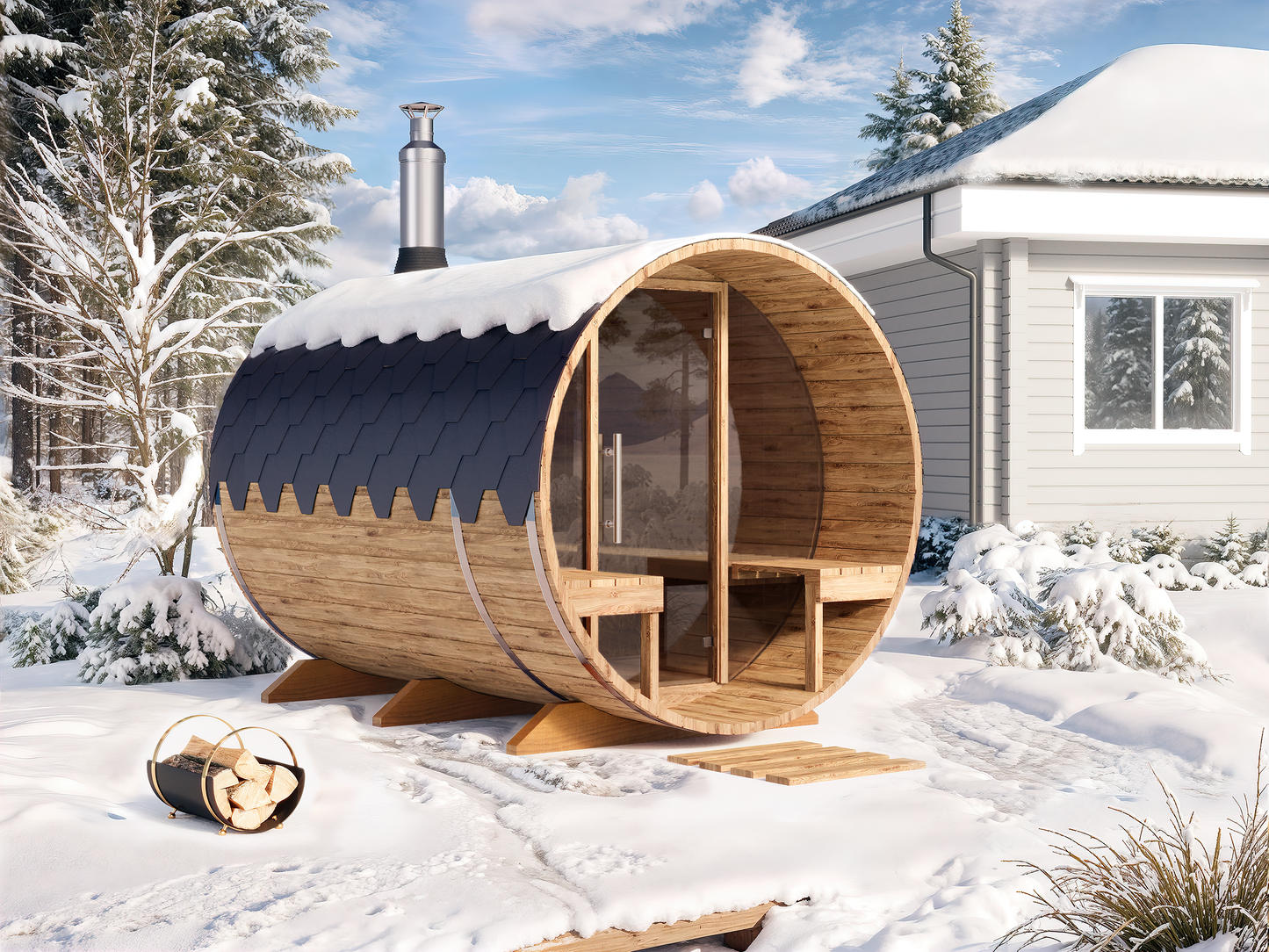 Fjordtønne Nordlys | 4–6 personer