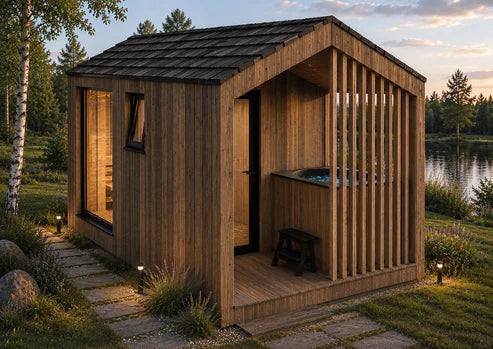 Utomhusbastu IDYLL Harmony Spa