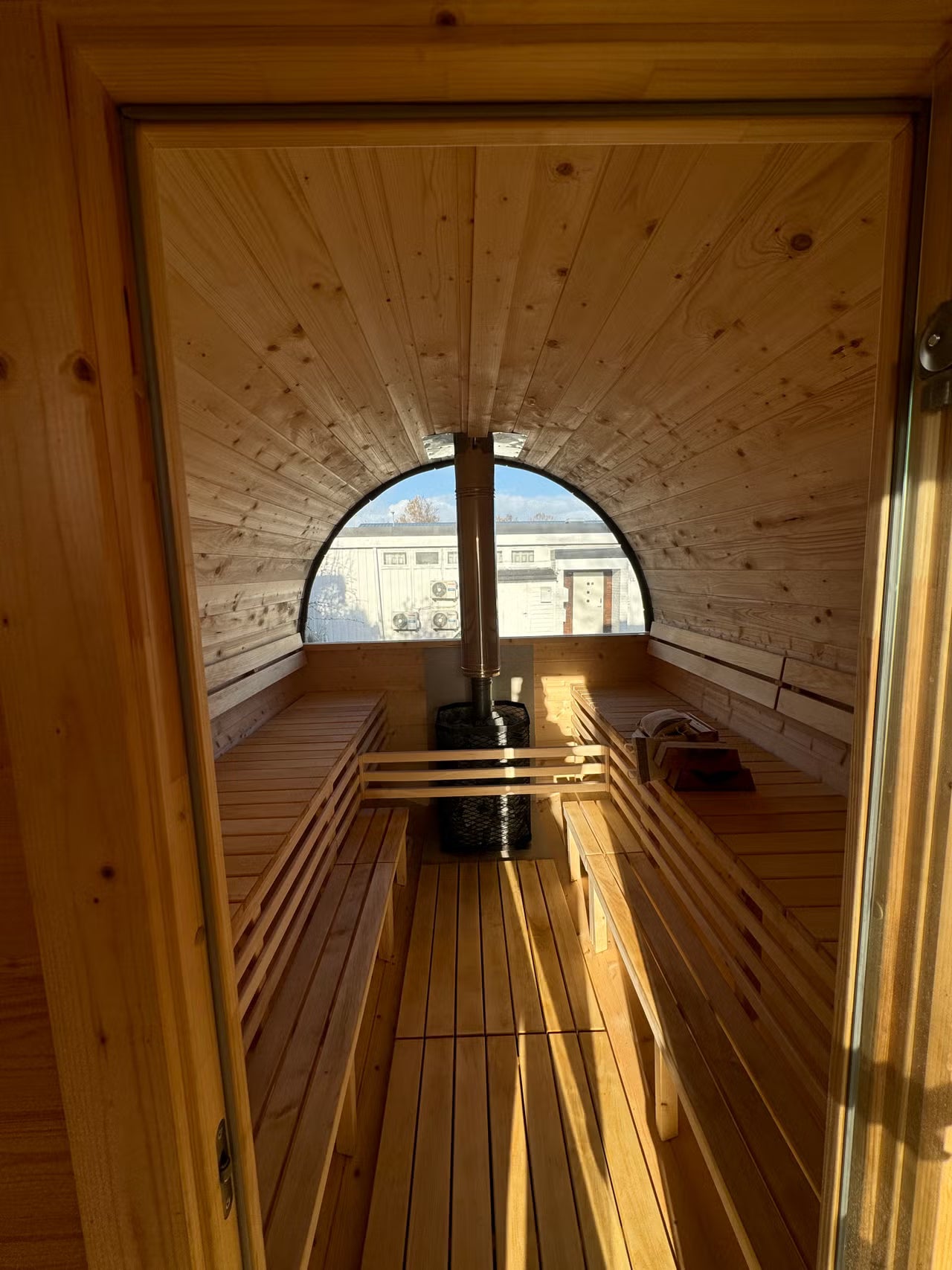 Badstue på henger – 8 personer