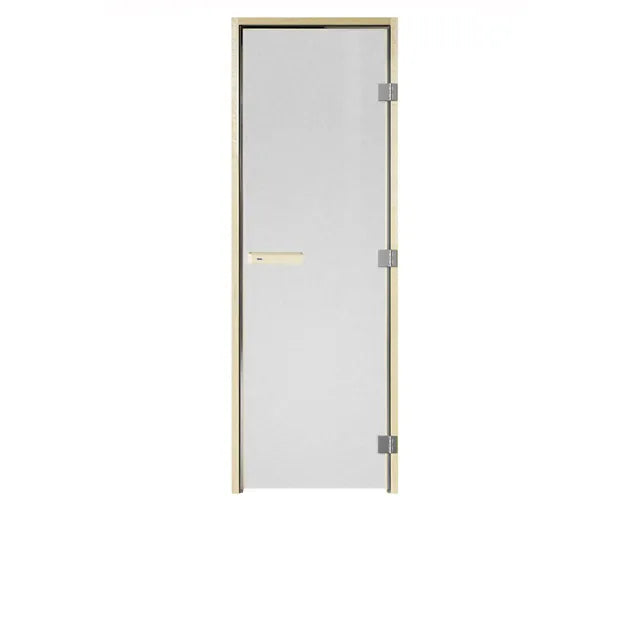 Badstudør Dgl - Osp 7X19 - Frostetglass