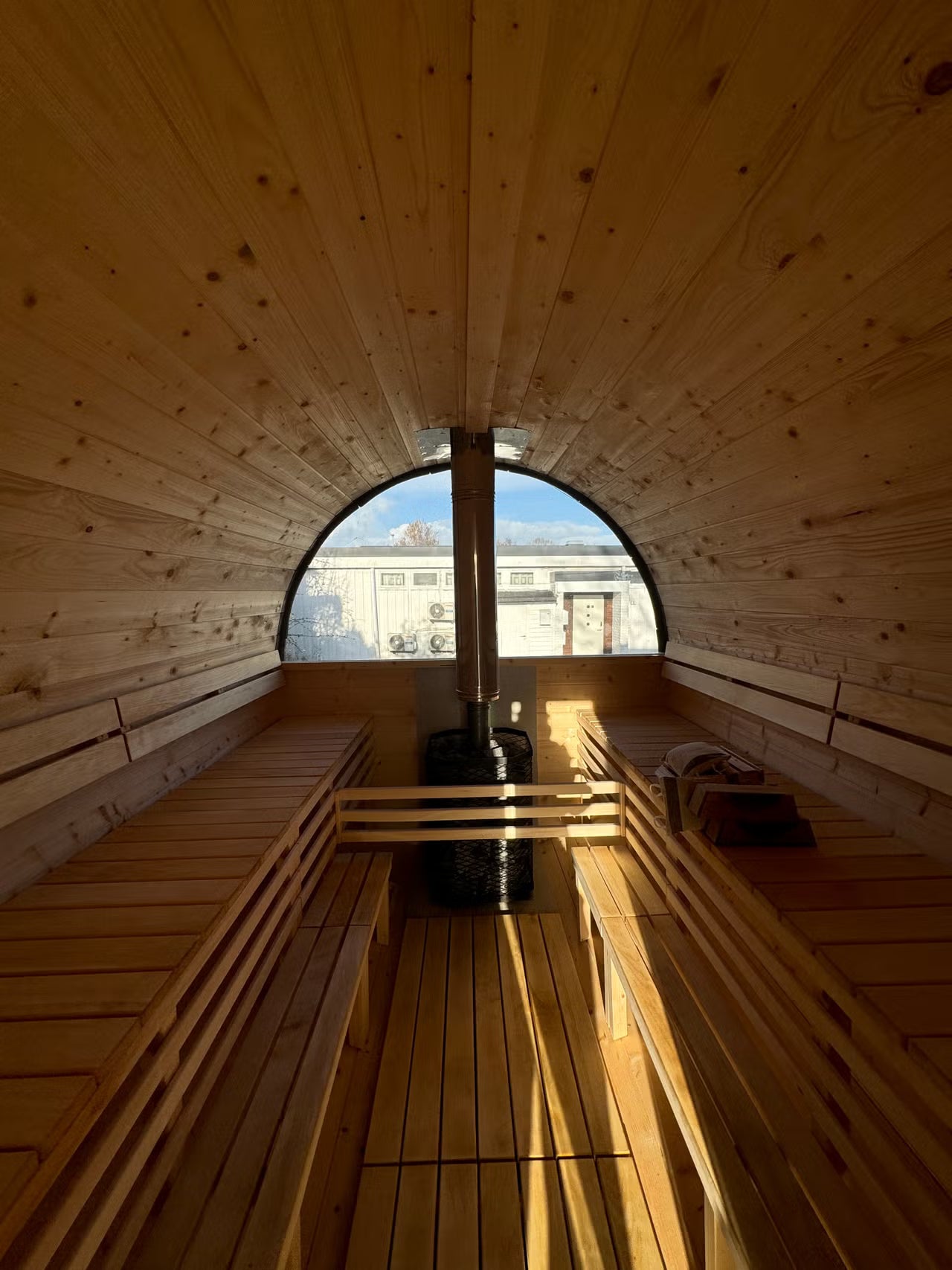 Badstue på henger – 8 personer