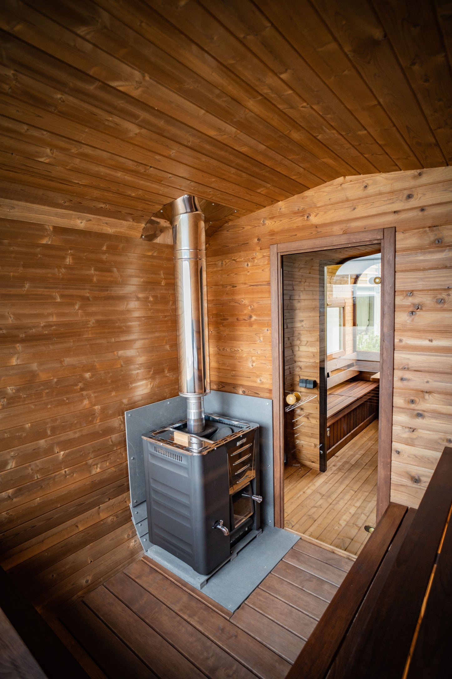 Fjordkube Premium – Luksusbadstue med dusj