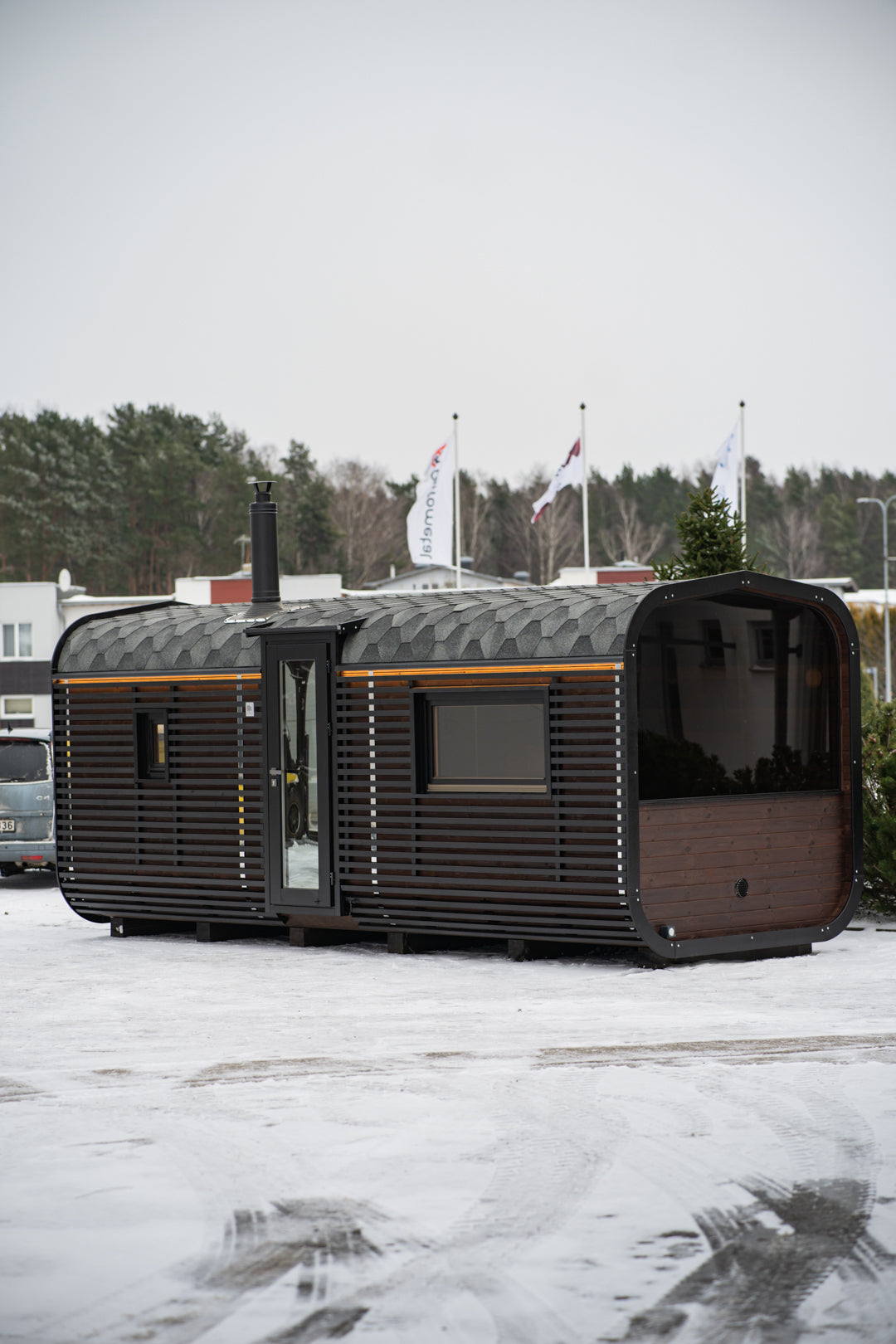 Fjordkube Premium – Luksusbadstue med dusj