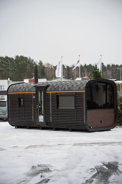 Fjordkube Premium – Luksusbadstue med dusj