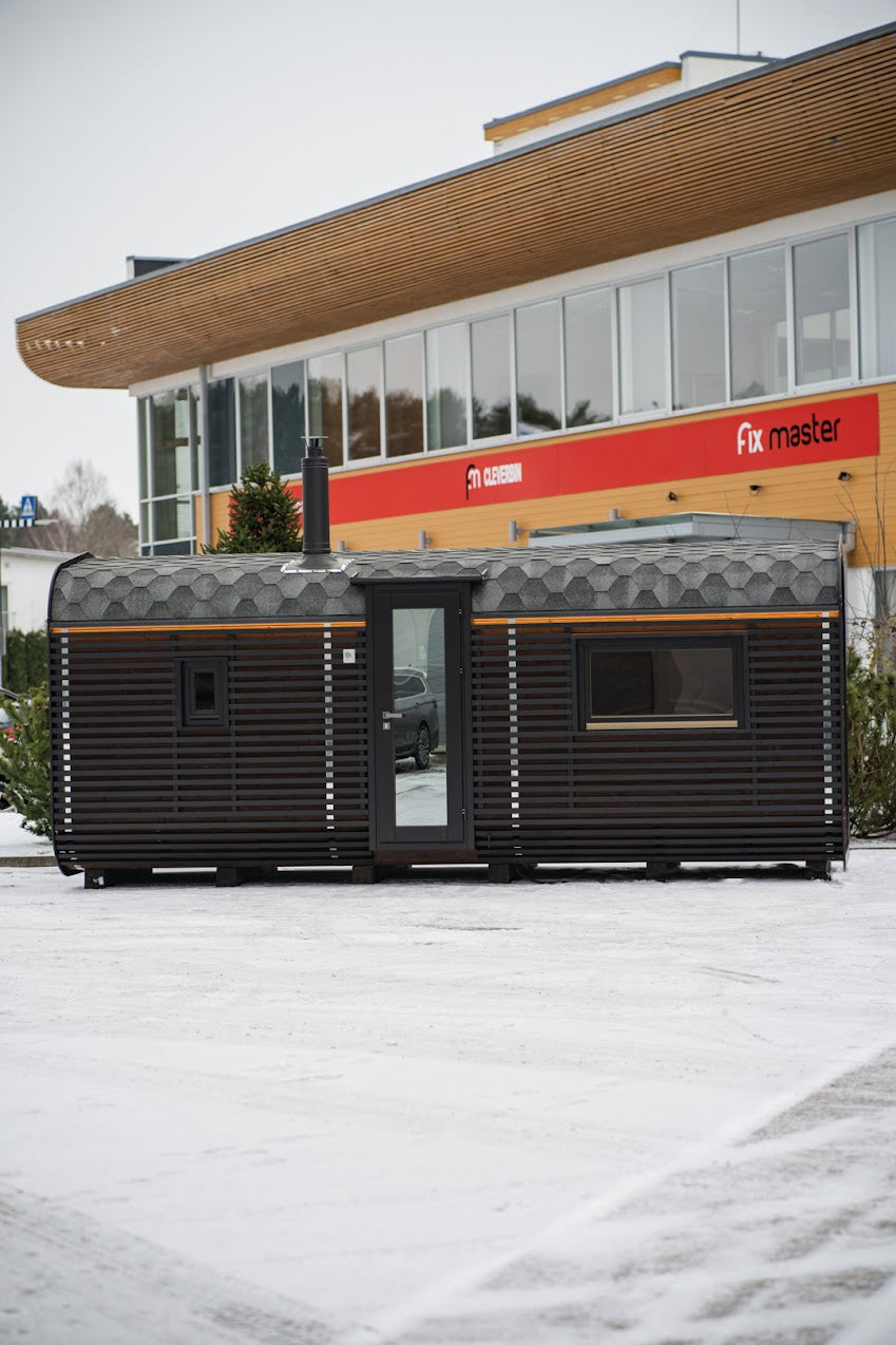 Fjordkube Premium – Luksusbadstue med dusj