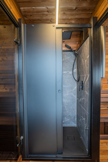 Fjordkube Premium – Luksusbadstue med dusj