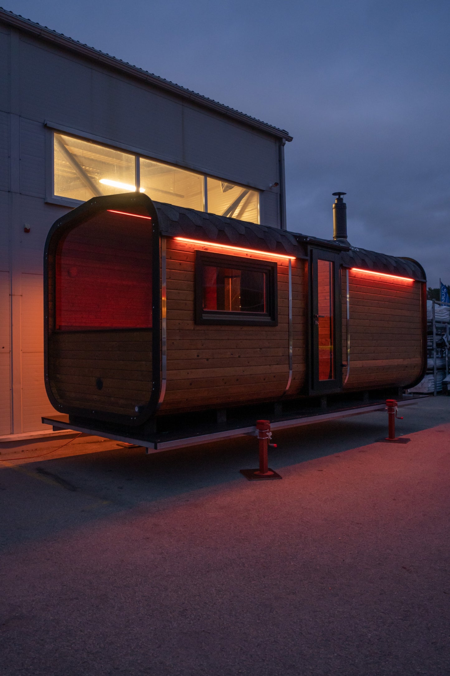 Fjordkube Premium – Luksusbadstue med dusj