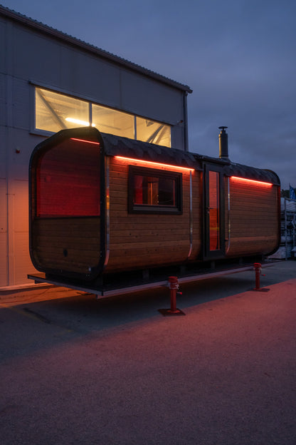 Fjordkube Premium – Luksusbadstue med dusj