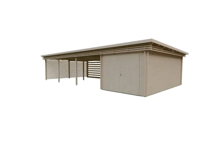 Carport - Isak med garasje