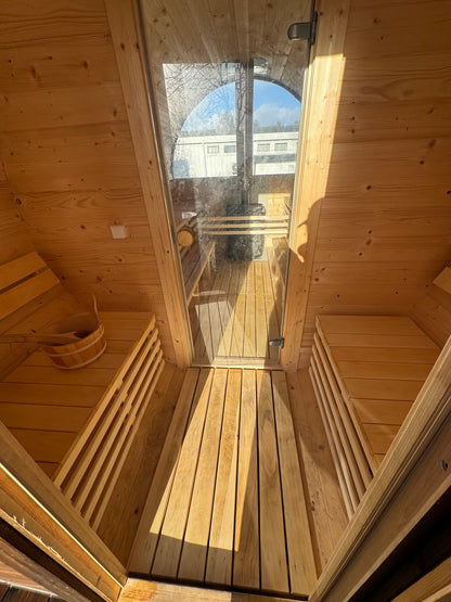 Badstue på henger – 8 personer