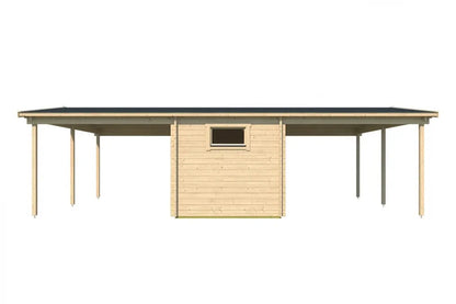 Carport - Hans med bod