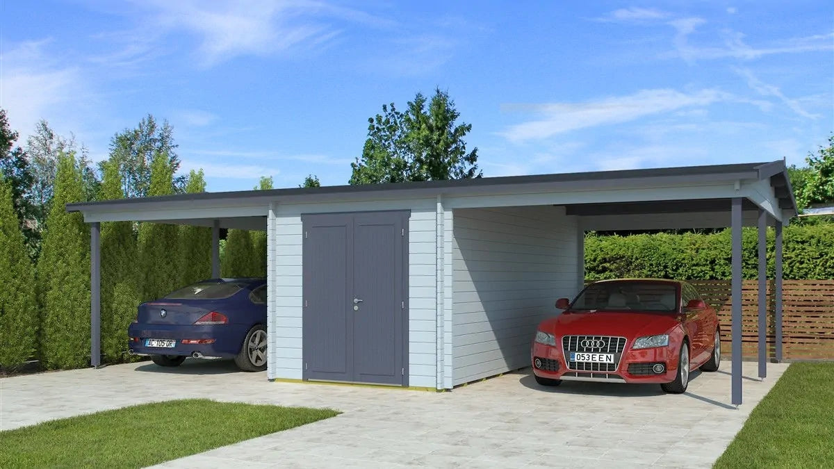 Carport - Hans med bod