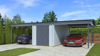 Carport - Hans med bod