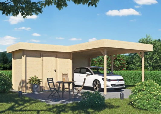 Carport Frank – med Lagerrom