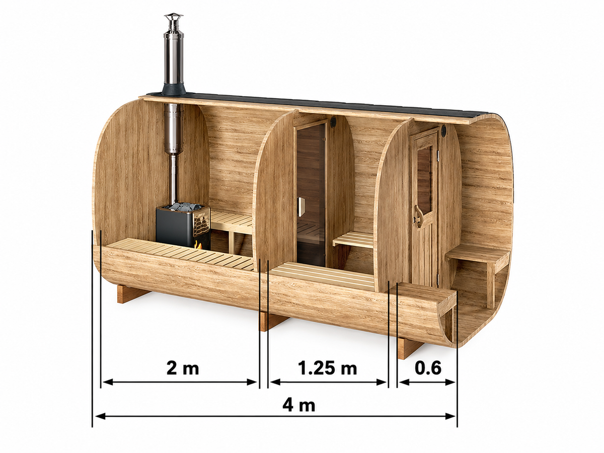 FjordKube Strand | 4 meter